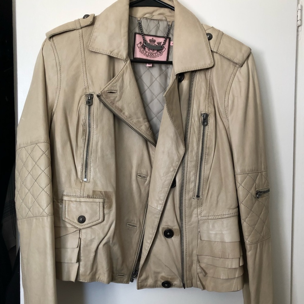 Juicy Couture Real Leather Jacket